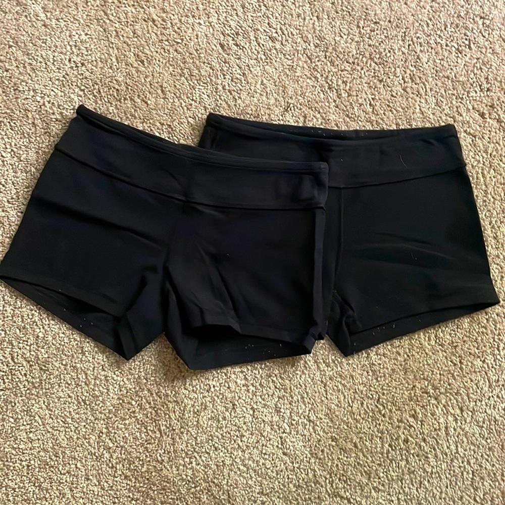Black Ivivva Booty Shorts Size 14